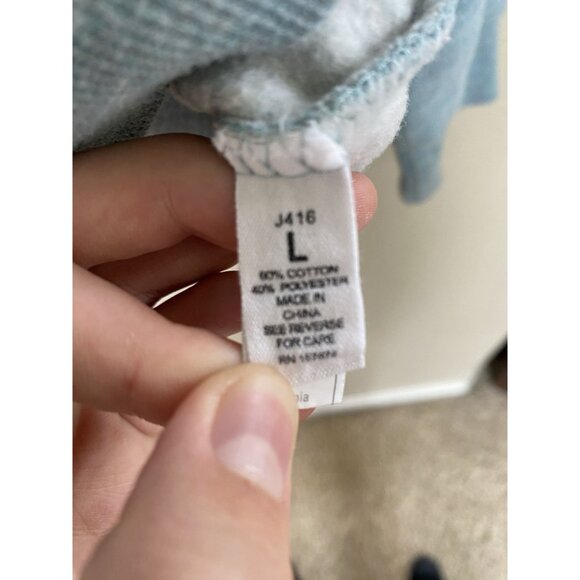 Reflex Womens Green Hoodie Large hooded drawstring‎ pullover cotton long sleeve - Picture 4 of 7